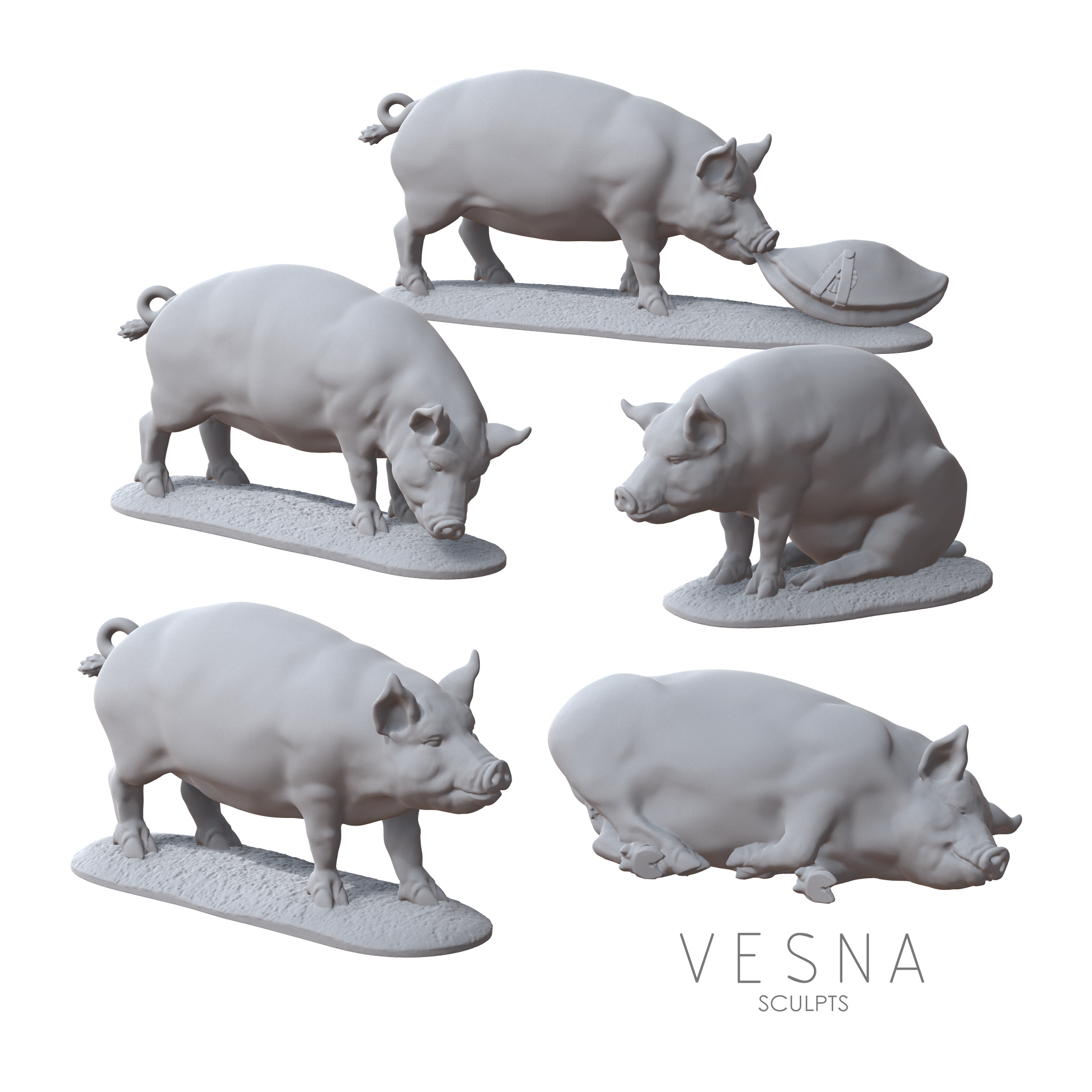 FARM ANIMALS - PIGS PACK